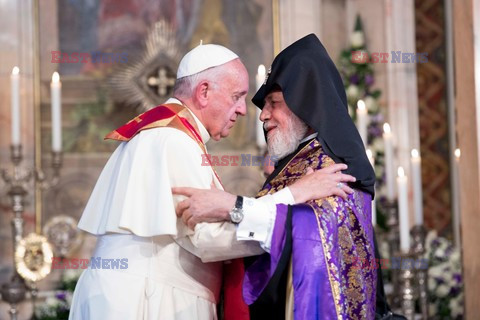 Papiez Franciszek w Armenii