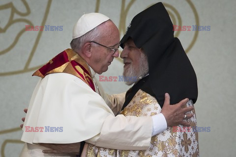 Papiez Franciszek w Armenii