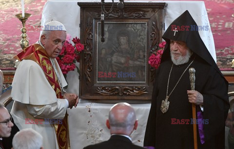 Papiez Franciszek w Armenii