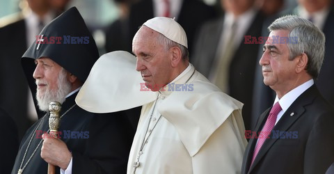 Papiez Franciszek w Armenii