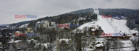 Zima wrocila do Krynicy Zdrój