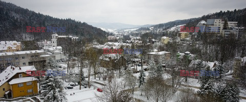 Zima wrocila do Krynicy Zdrój