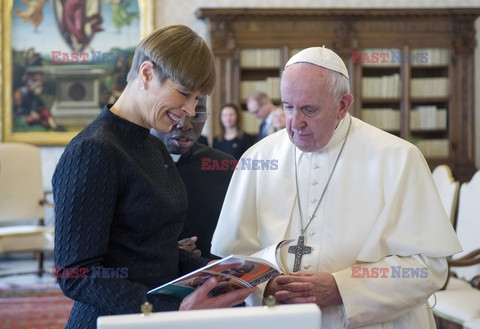 Prezydent Estonii na audiencji u Papieża Franciszka