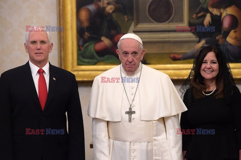 Mike Pence u papieża Franciszka