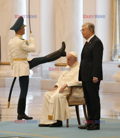 Papież Franciszek w Kazachstanie