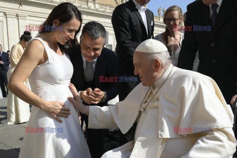 Audiencja generalna u papieża Franciszka