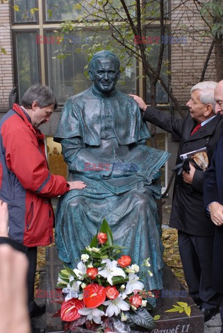 Odsłonięcie pomnika Jana Pawła II w Moskwie