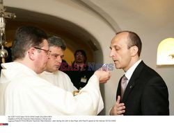 Kazimierz Marcinkiewicz na audiencji u papieża Benedykta XVI