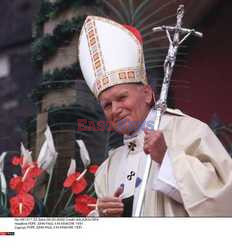 POPE JOHN PAUL II IN KRAKOW 1991