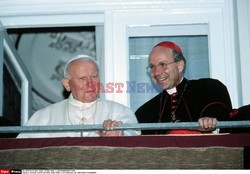 VIENNE: VISITE DU PAPE JEAN-PAUL II       EN PRESENCE DE CHRISTOPH SCHONBORN