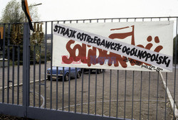 Strajki i demonstracje Solidarności