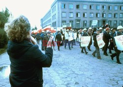 Strajki i demonstracje Solidarności