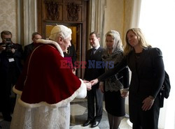 Papież Benedykt XVI przyjął na audiencji Dmitrija Miedwiediewa