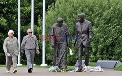 Pomnik Jana Pawła II i Ronalda Regana w Gdańsku