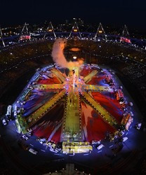 The Closing Ceremonies of the London 2012 Summer Olympic Games