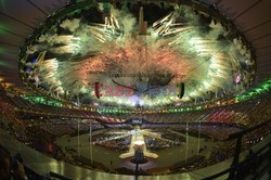 The Closing Ceremonies of the London 2012 Summer Olympic Games