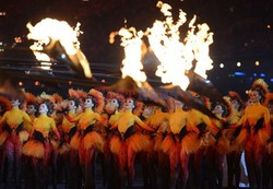 The Closing Ceremonies of the London 2012 Summer Olympic Games