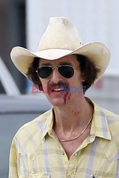 Matthew McConaughey na planie filmowym