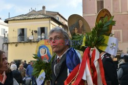 Pożegnanie Papieża Benedykta w Castel Gandolfo