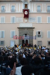 Pożegnanie Papieża Benedykta w Castel Gandolfo