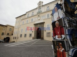 Pożegnanie Papieża Benedykta w Castel Gandolfo