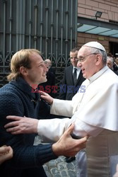 Pope Francis leads his first Angelus prayer 