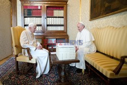 Two popes met for the first time in hundreds of years