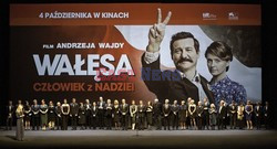 Premiera filmu "Wałęsa. Człowiek z nadziei"