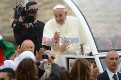 Papież Franciszek w Asyżu