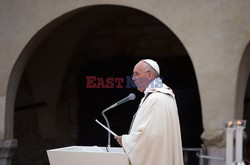 Papież Franciszek w Asyżu