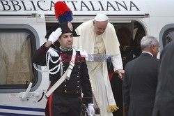 Papież Franciszek w Asyżu