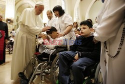 Papież Franciszek w Asyżu