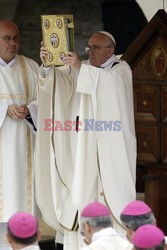 Papież Franciszek w Asyżu