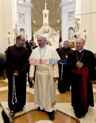 Papież Franciszek w Asyżu