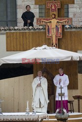 Papież Franciszek w Asyżu