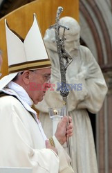 Papież Franciszek w Asyżu