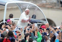 Papież Franciszek w Asyżu