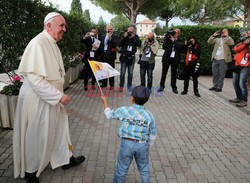 Papież Franciszek w Asyżu