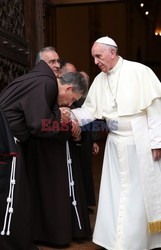 Papież Franciszek w Asyżu