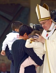 Papież Franciszek w Asyżu