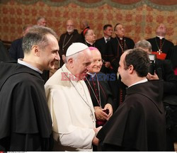 Papież Franciszek w Asyżu