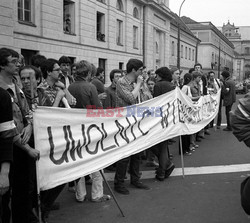 Strajki i demonstracje Solidarności