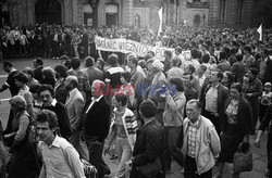 Strajki i demonstracje Solidarności