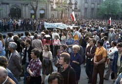 Strajki i demonstracje Solidarności