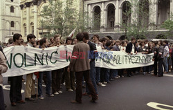 Strajki i demonstracje Solidarności