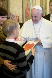 Papież Franciszek spotkał się z chorymi dziećmi