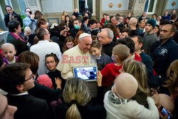 Papież Franciszek z wizytą w rzymskim szpitalu dziecięcym