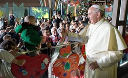 Papież Franciszek z wizytą w rzymskim szpitalu dziecięcym