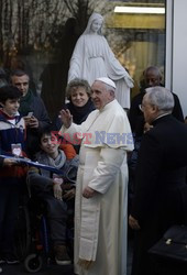 Papież Franciszek z wizytą w rzymskim szpitalu dziecięcym