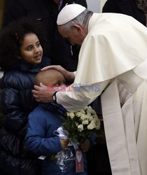 Papież Franciszek z wizytą w rzymskim szpitalu dziecięcym